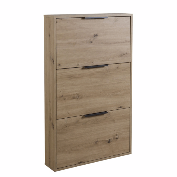 Scarpiera 3 Ante a Ribalta mm.650x105x1050h Rovere